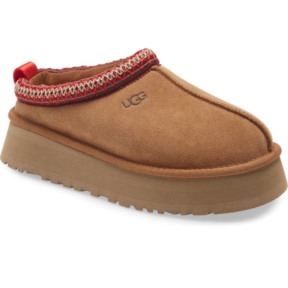 BNWT! UGG Tazz platform in Chestnut